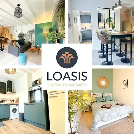 Apartment Loasis - Duplex T4 Hypercentre Villefranche-sur-Saône